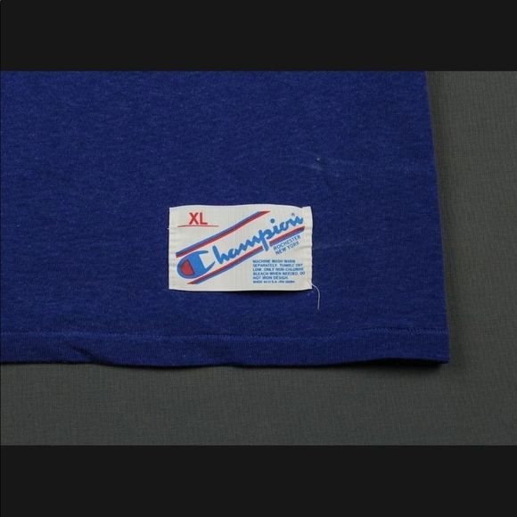 🏈 • 80s VINTAGE • Denver Broncos Vintage 1986 AFC Champion T-Shirt XL • 🏈 - Picture 3 of 8